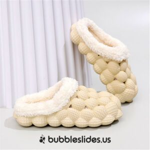 White Bubble Slides Winter Warmer Edition